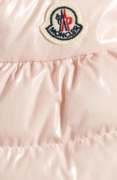 Moncler Kids' Hiva Down Puffer Vest In Pink