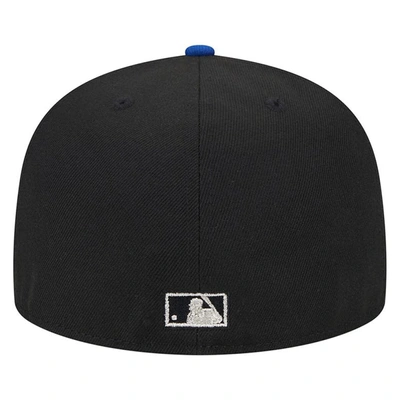 Shop New Era Black Toronto Blue Jays Metallic Camo 59fifty Fitted Hat