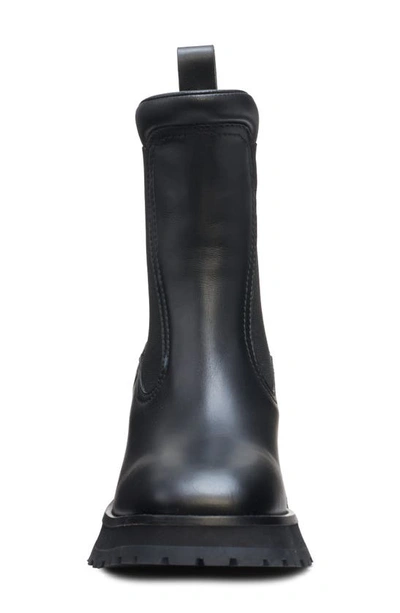 Moncler Gigi Lug Sole Chelsea Boot In Black