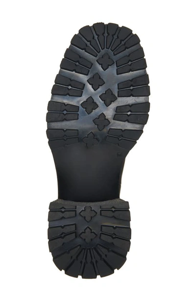 Moncler Gigi Lug Sole Chelsea Boot In Black