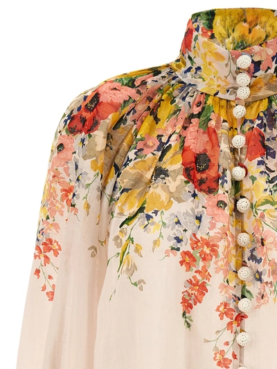 Shop Zimmermann Alight Billow Shirt, Blouse Multicolor