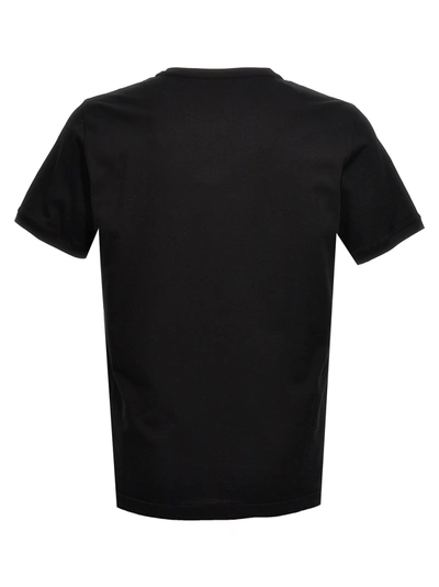 Shop Fendi Logo Patch T-shirt Black