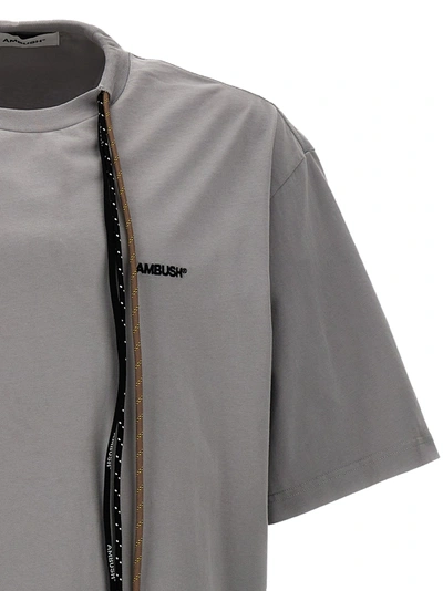 Shop Ambush New Multicord T-shirt Gray
