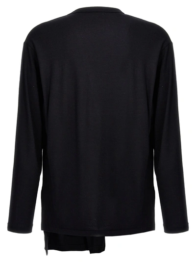 Shop Yohji Yamamoto Oblique Buttons Sweater Sweater, Cardigans Blue