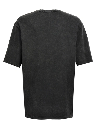 Shop A-cold-wall* Onyx Overdye Logo T-shirt Gray