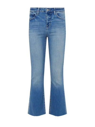 Shop L Agence Kendra Cropped Flare Jean In Alameda
