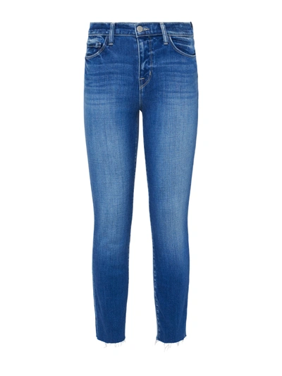 Shop L Agence Sada Slim-leg Cropped Jean In Maywood
