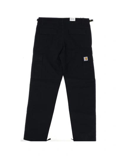 Shop Carhartt Wip Trousers In Black