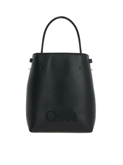 Shop Chloé Totes Bag In Black
