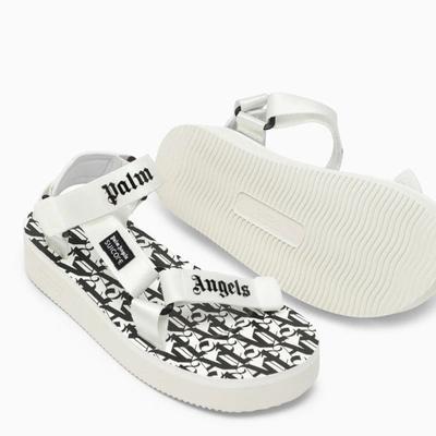 Shop Palm Angels Depa  X Suicoke Sandals Women In White