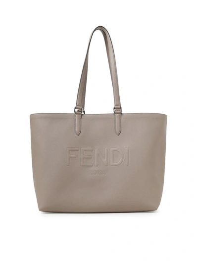 Shop Fendi Bag In Nude & Neutrals