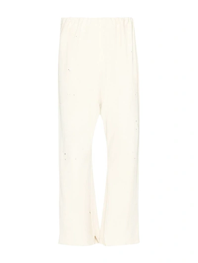 Shop Maison Margiela Regular & Straight Leg Pants In White