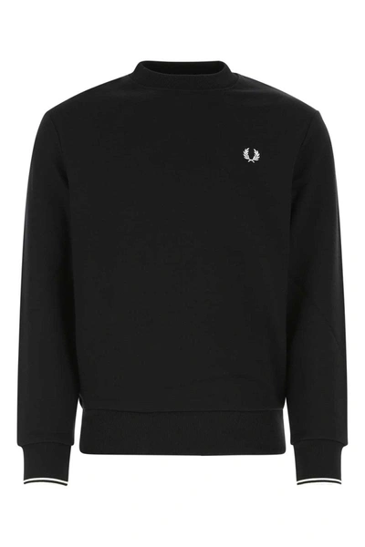 Shop Fred Perry Sweatshirts In Black