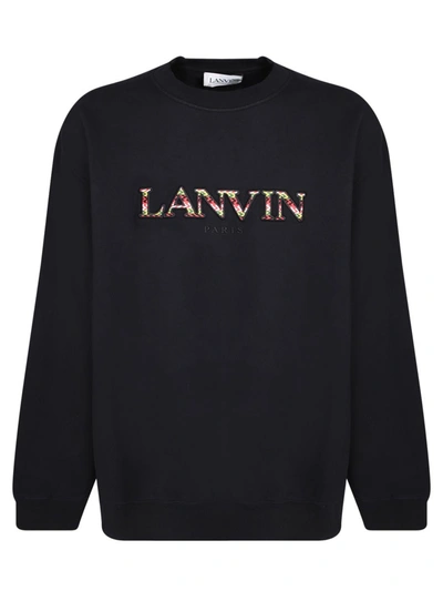 Shop Lanvin Sweatshirts In Black