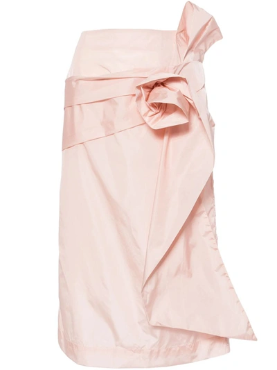 Shop Simone Rocha Skirt In Rose
