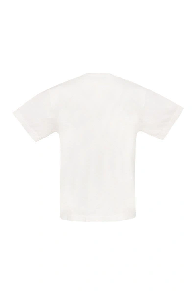 Shop Stone Island Short-sleeved T-shirt In White