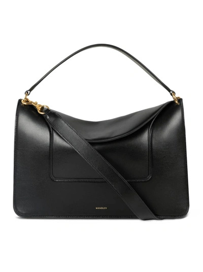 Shop Wandler Handbag In Black