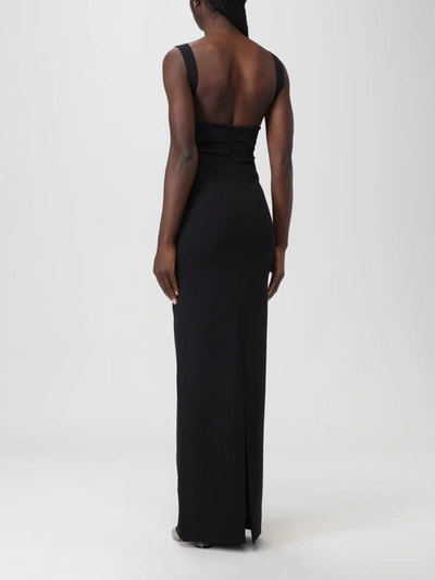 Shop Solace London Dress Woman Black Woman