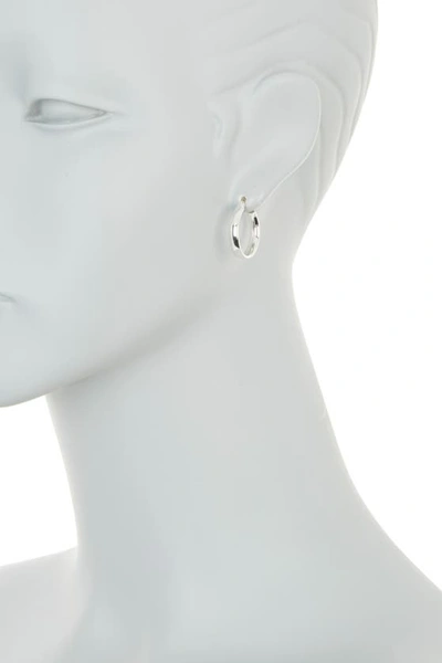 Shop Argento Vivo Sterling Silver Small Hoop Earrings