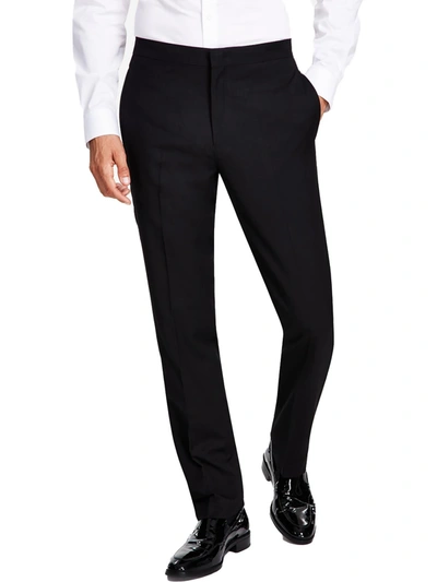 Shop Alfani Mens Slim Fit Suit Separate Dress Pants In Black