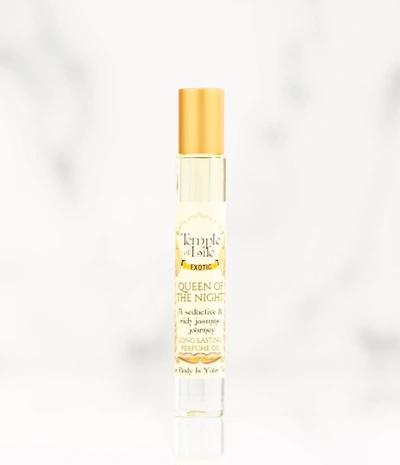Shop Temple Of Life Queen Of The Night Exotic Perfume Oil - 1/3 Oz. Or 9ml In Clear In Multi