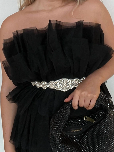 Shop Accessory Concierge Women's Bling Hattie Bag In Black
