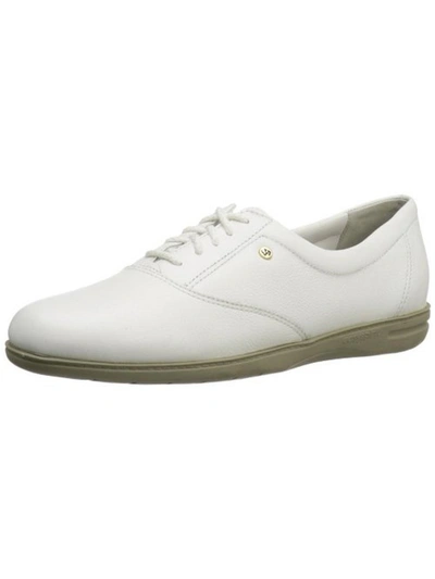 Shop Easy Spirit Motion Womens Leather Casual Oxfords In White