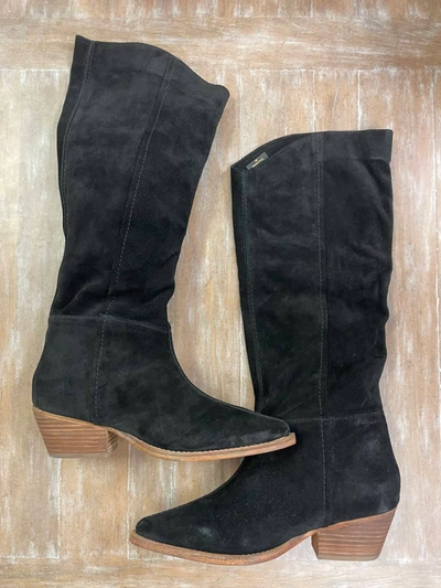 Shop Free People Black Sway Low Slouch Boot