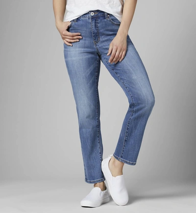 Jag Reese Vintage Straight Jean In Aged Indigo In Multi
