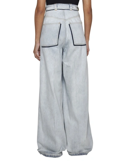 Maison Margiela 5 Pockets Carpenter Jeans In Blue