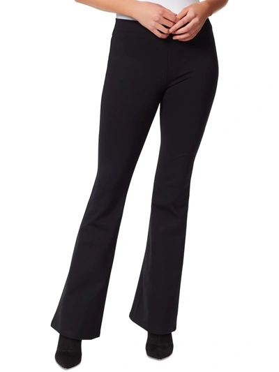 Shop Jessica Simpson Womens Ponte High Rise Flared Pants In Black