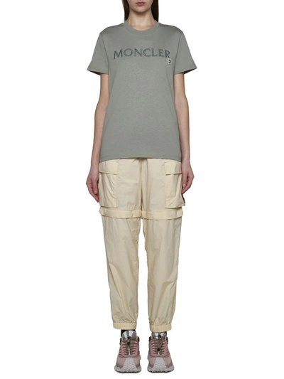 Shop Moncler T-shirts And Polos In Green