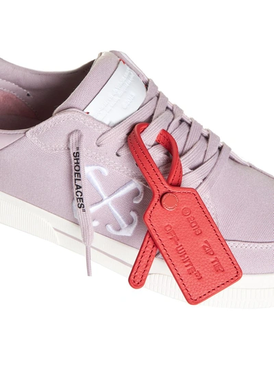 Shop Off-white Off White Sneakers In Lilac White