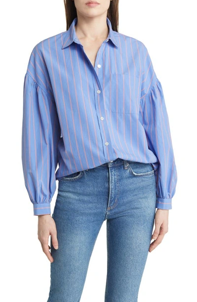 Shop Rails Janae Stripe Button-up Shirt In Lima Stripe