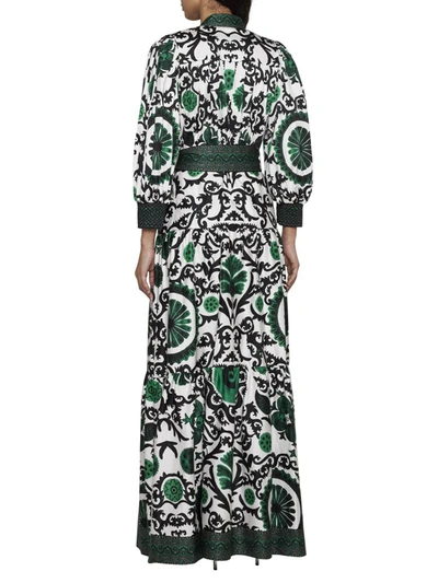 Shop Alice And Olivia Alice + Olivia Dresses In Monarch Light Emerald Medium