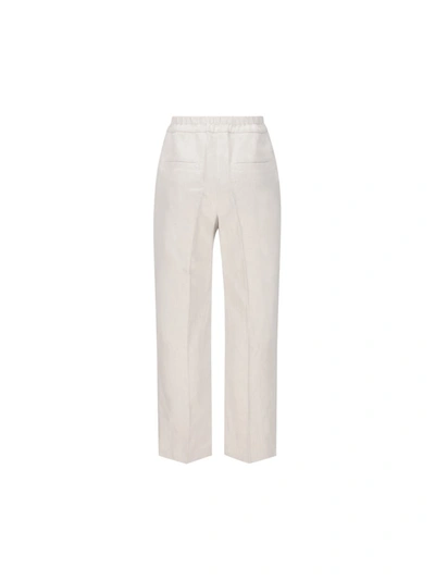 Shop Brunello Cucinelli Trousers In Chest