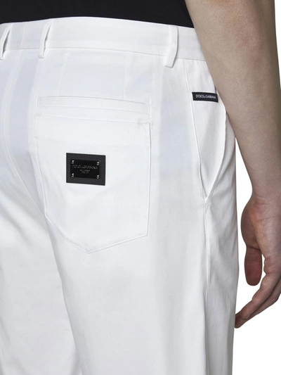 Shop Dolce & Gabbana Shorts In White