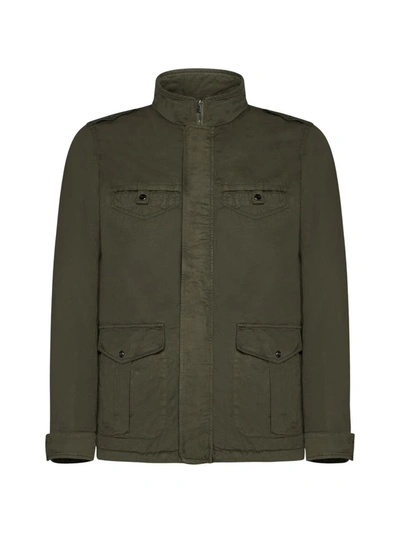 Shop Herno Coats In Green