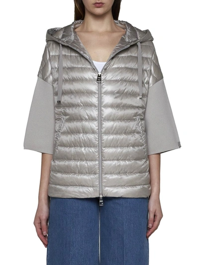 Shop Herno Coats In Grey