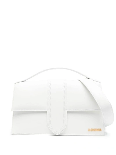 Shop Jacquemus Le Bambinou Handbag In White