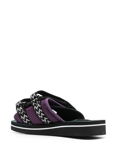 Shop Suicoke X Missoni Sandals In Black