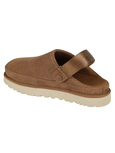 Shop Ugg Sandals In Chestnut