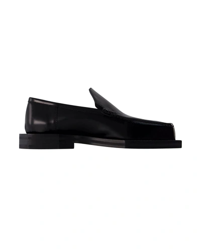 Shop Coperni 3d Vector Loafers -  - Leather - Black