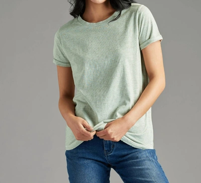 Shop Downeast Carson Tee In Sage In Green