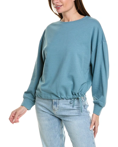 Shop Xcvi Wearables Dottie Sweatshirt In Blue