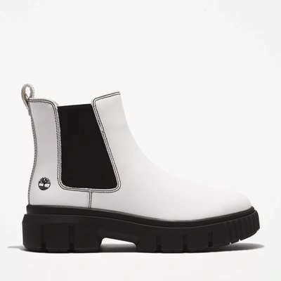 Shop Timberland Women's Greyfield Chelsea Boot In White