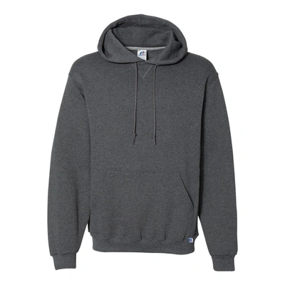 Shop Russell Athletic Dri Power Hooded Sweatshirt In Grey