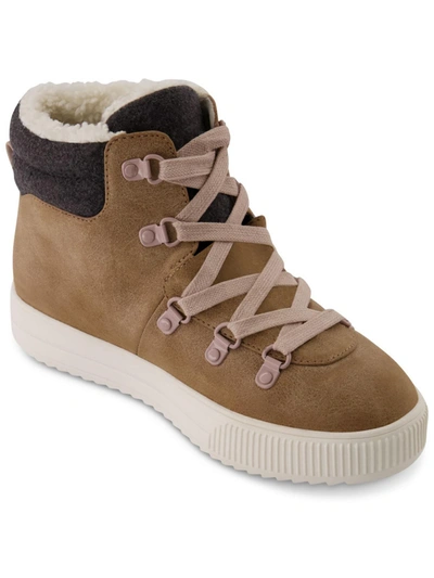 Shop Kenneth Cole Ashley Womens High Top Sneakers Casual And Fashion Sneakers In Beige