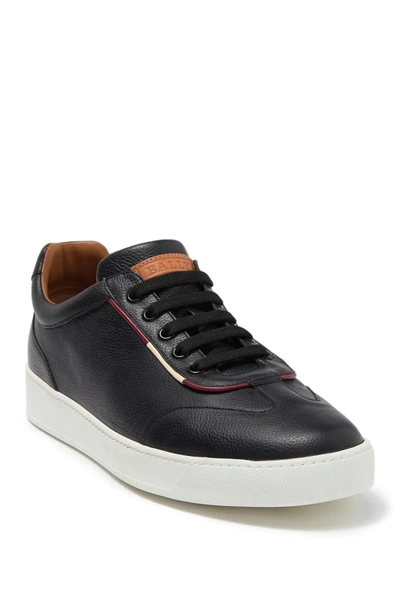 Bally Baxley Men's 6230467 Black Leather Sneakers In Black