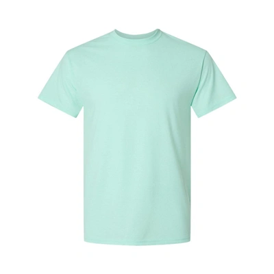 Shop Hanes Perfect-t Triblend T-shirt In Blue